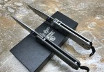 克里斯夫-小沙-钛柄折刀 (平面)