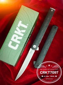 2023年新款【CRKT-7097】【砂光白】【黑钛款】