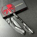 MICROTECH 微技术 两栖 折叠刀 碳纤维柄