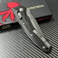 MICROTECH 微技术 两栖 折叠刀 碳纤维柄