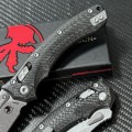 MICROTECH 微技术 两栖 折叠刀 碳纤维柄