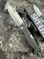 冷钢SR1LITE背锁折刀（黑色）