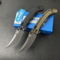 新款 BENCHMADE蝴蝶865战术折刀 G10柄