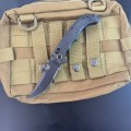 BENCHMADE蝴蝶865战术折刀 碳纤柄