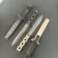 新品蝴蝶 Benchmade 185BK socp特种战术直刀 （玻纤柄）