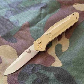 蝴蝶BM940 土豪金版侧跳刀